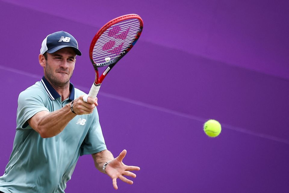 她的打法稳 她的打法稳